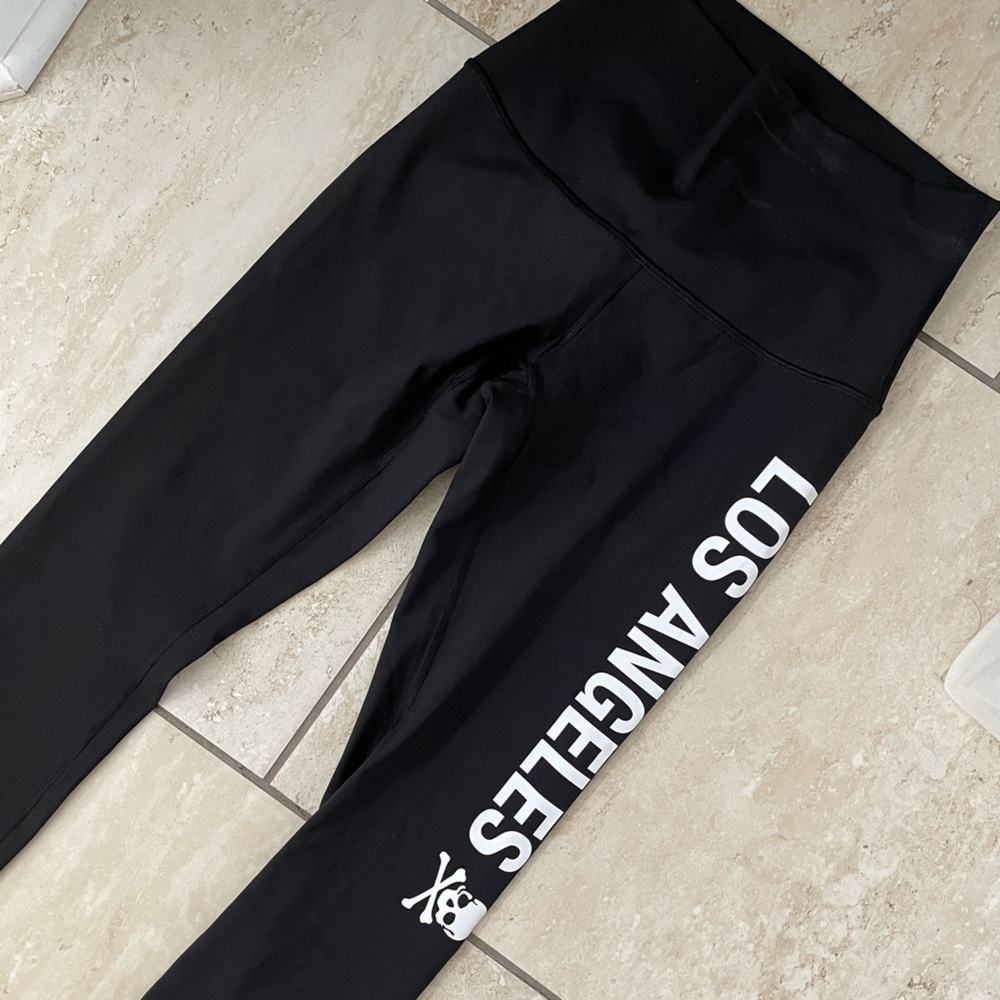 Soul Cycle LA Lululemon Wonder Under Crop Leggings